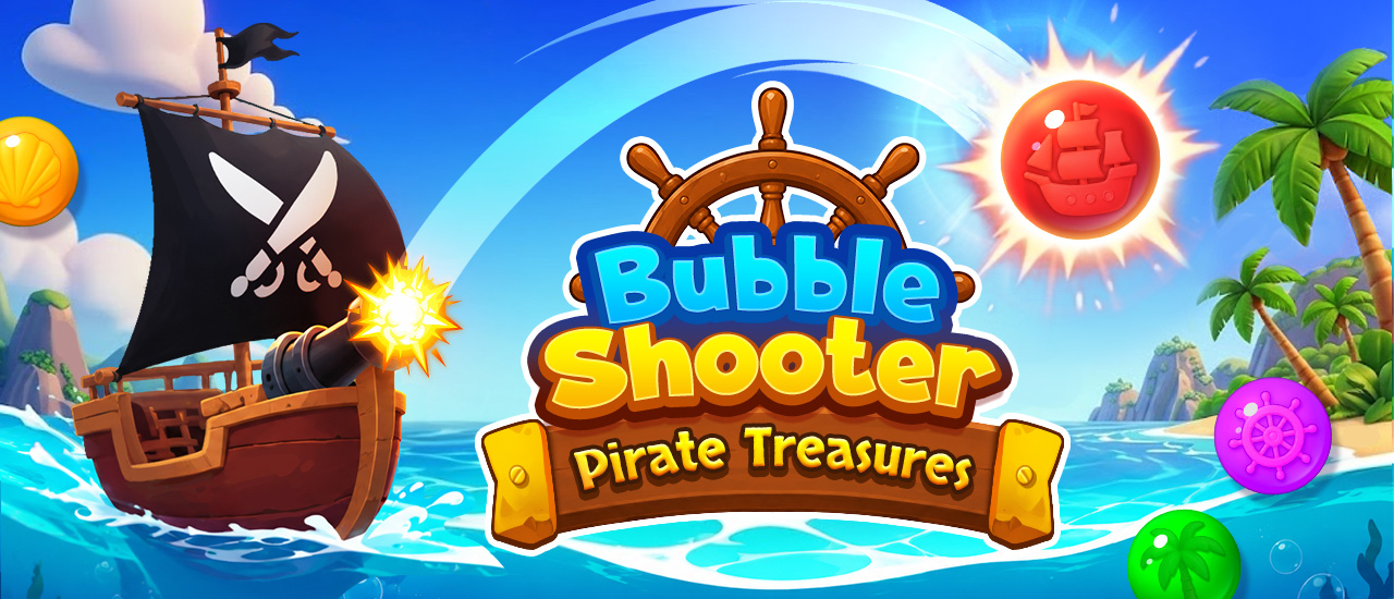 Bubble Shooter Pirate Treasures 